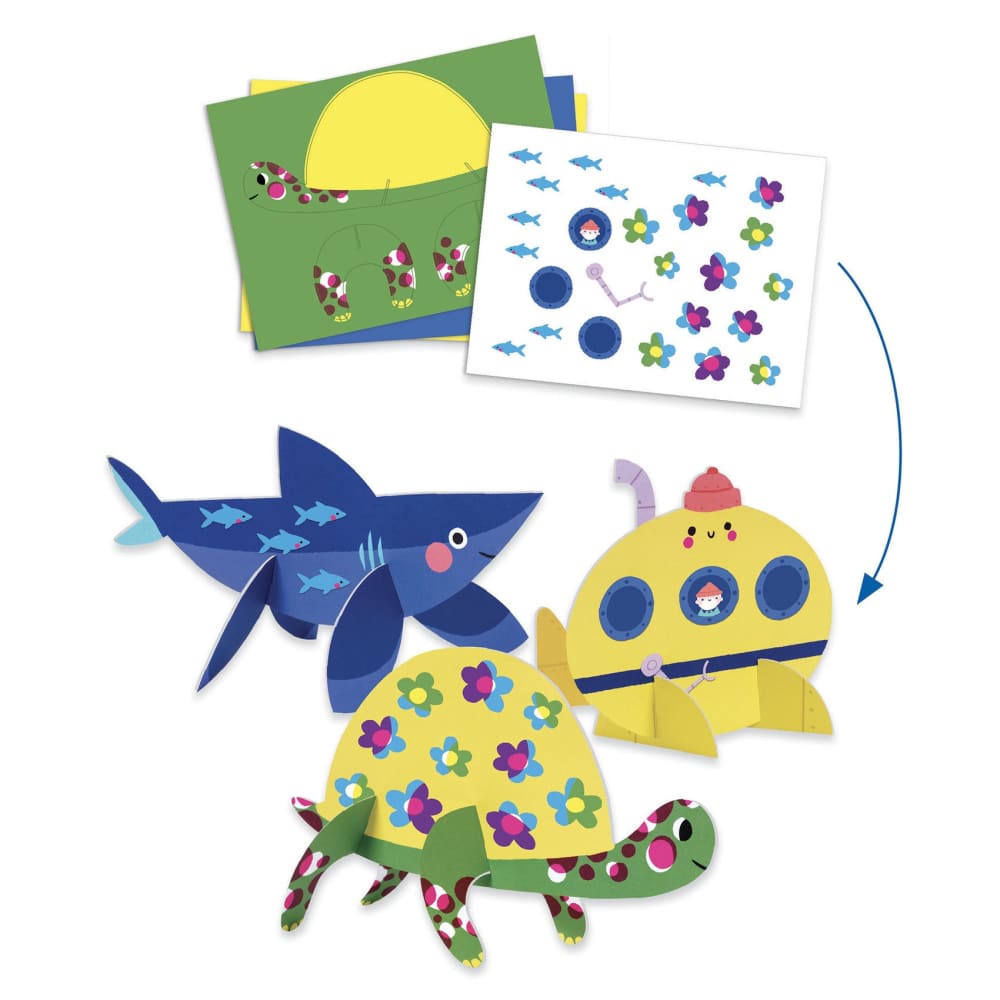 Djeco Seaside Delights Activity Box - 3070900092945