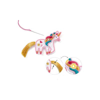 Djeco Sweet Unicorn Make Your Own Light Up Badge - 3070900093218