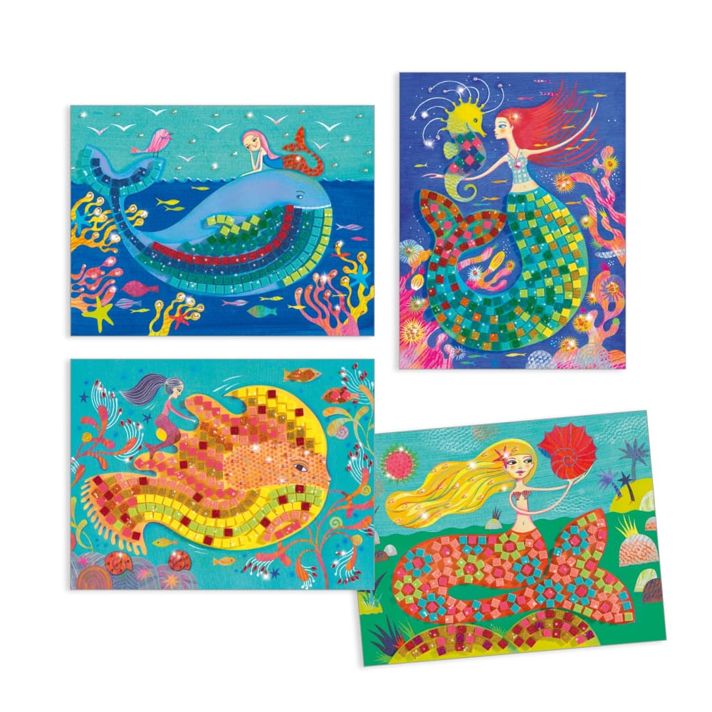 Djeco The Mermaids Song Mosaic kit - 3070900094239