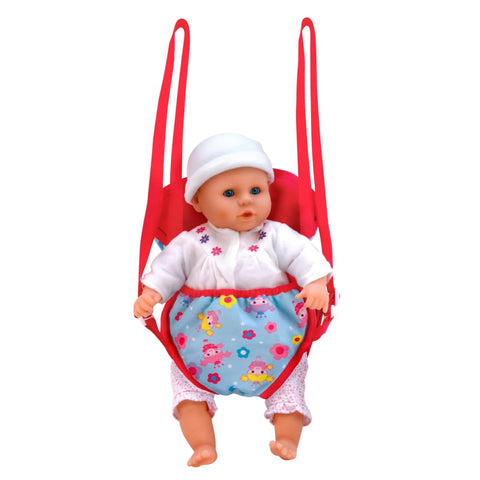 Image of Dollsworld Deluxe Baby Carrier - peterkin 5018621082157