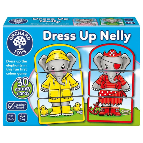 Image of Dress Up Nelly Matching Game - Orchard Toys