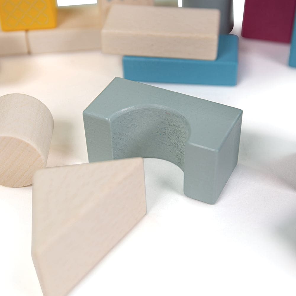 Drum of 50 Blocks - FSC® Certified - Bigjigs Toys 691621820445