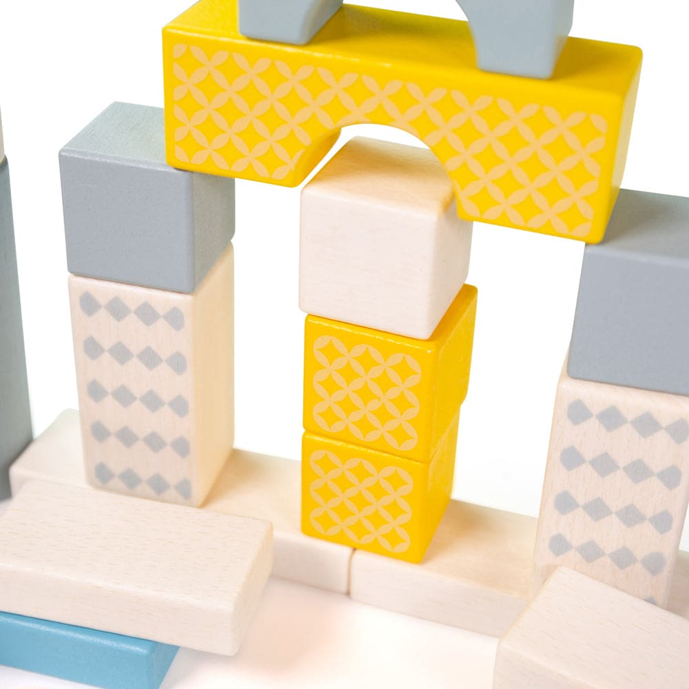 Drum of 50 Blocks - FSC® Certified - Bigjigs Toys 691621820445