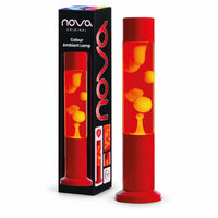 Nova Colour Lava Lamp Red