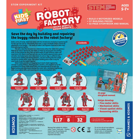 Image of Thames and Kosmos Early Robots Robot Factory