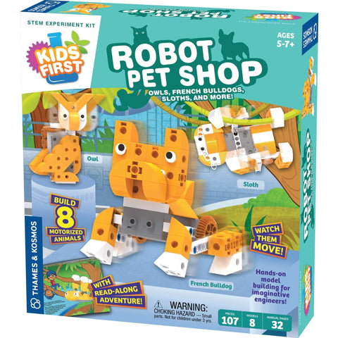 Image of Thames and Kosmos Early Robots Robot Pet Shop