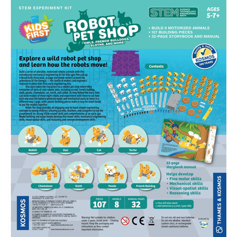 Image of Thames and Kosmos Early Robots Robot Pet Shop
