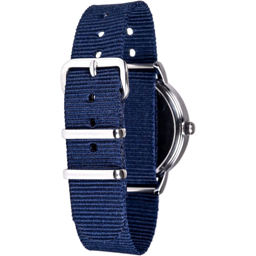 Easyread Time Teaching Waterproof Wrist Watch Rainbow face navy blue - Teacher 0797776715848