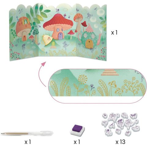 Image of Fairy Box Multi - Activity Kit - Djeco 3070900093324