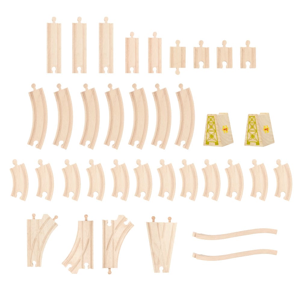Fairy Town Train Set - Bigjigs Rail 691621090237