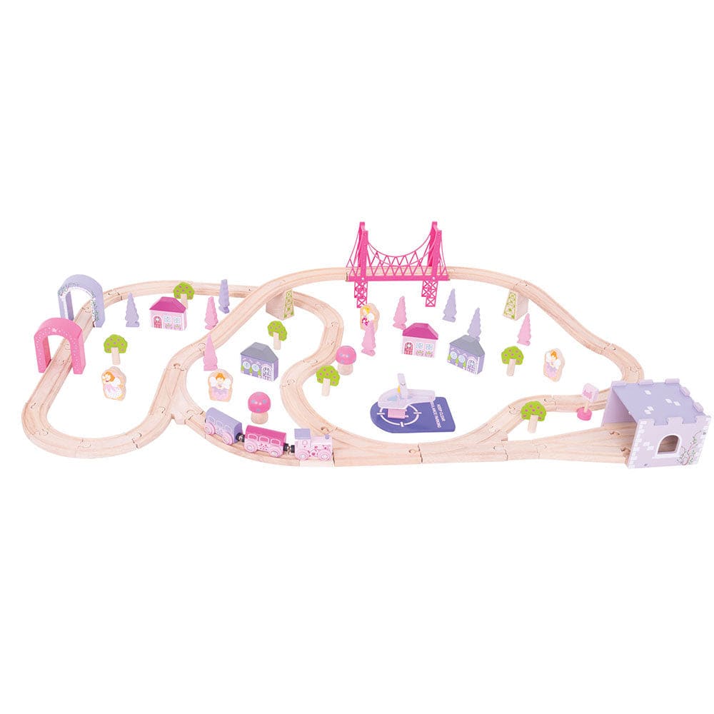 Fairy Town Train Set - Bigjigs Rail 691621090237