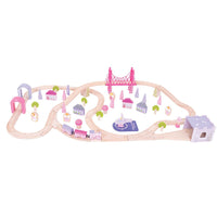 Fairy Town Train Set - Bigjigs Rail 691621090237
