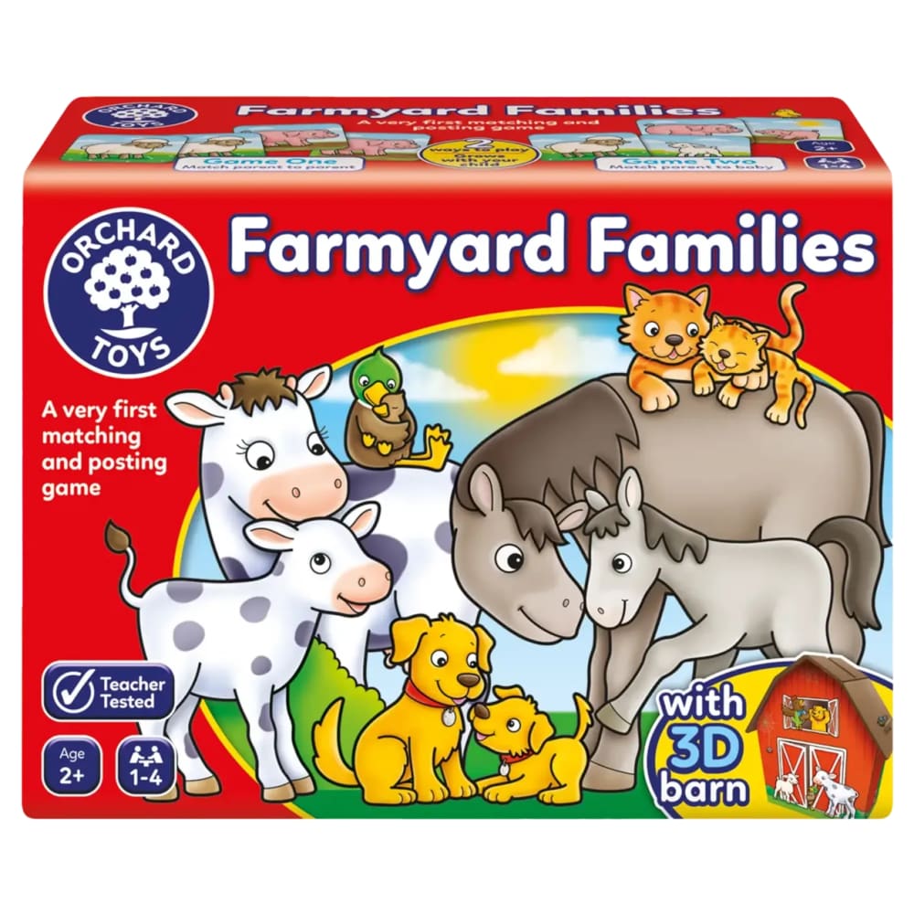 Farmyard Families Game - Orchard Toys