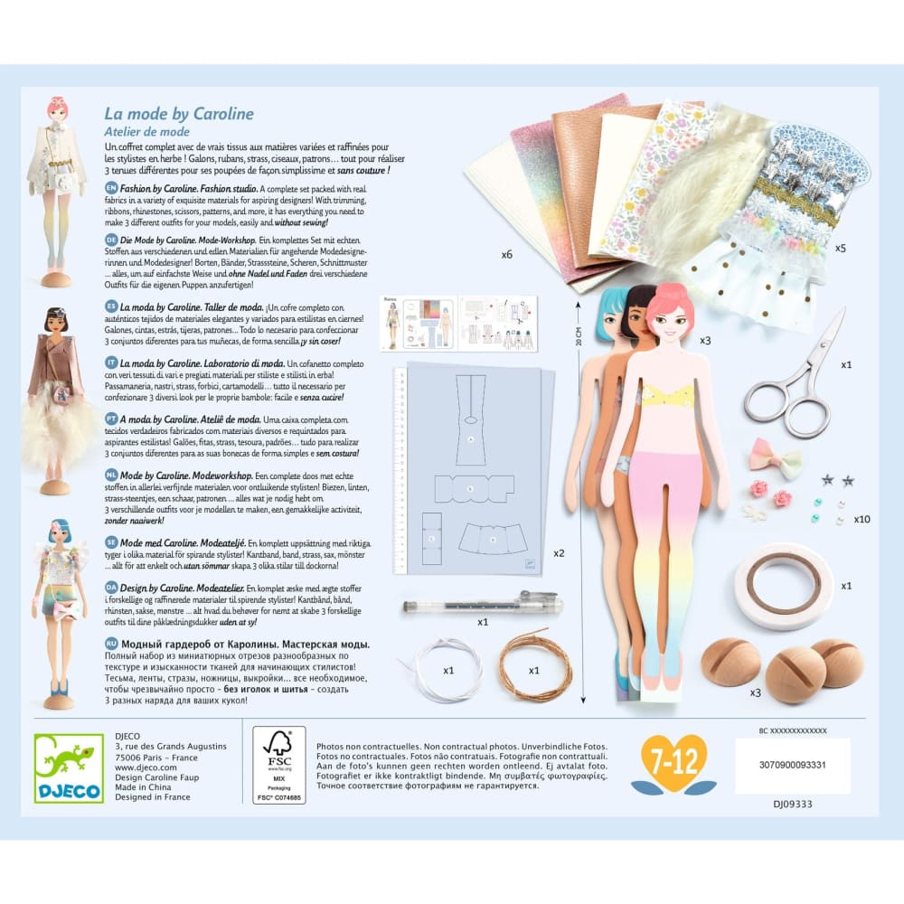 Fashion Kit by Caroline - Djeco