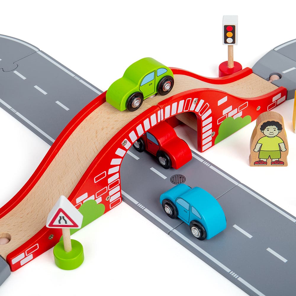 Figure of 8 Roadway - Bigjigs Rail 691621726006