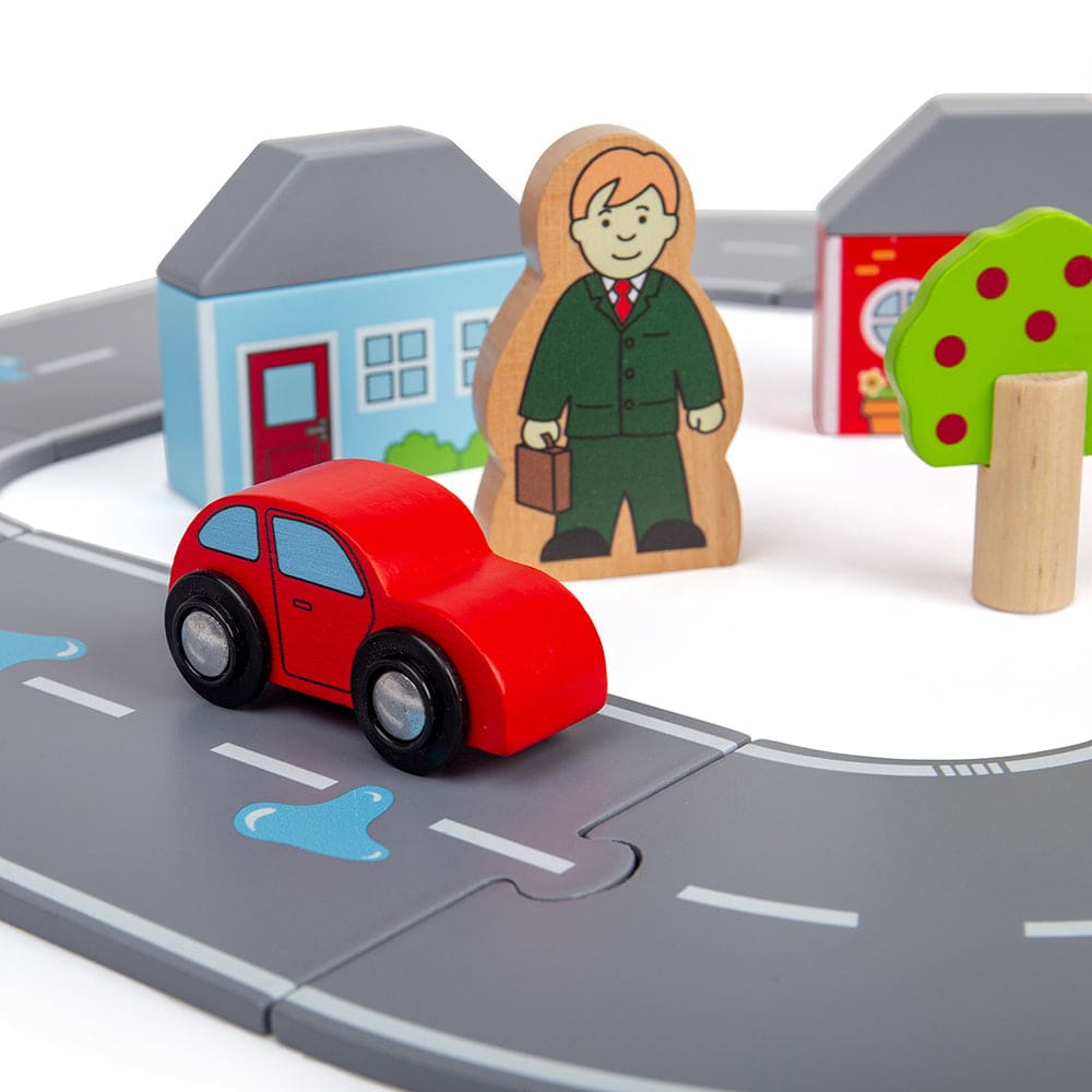 Figure of 8 Roadway - Bigjigs Rail 691621726006