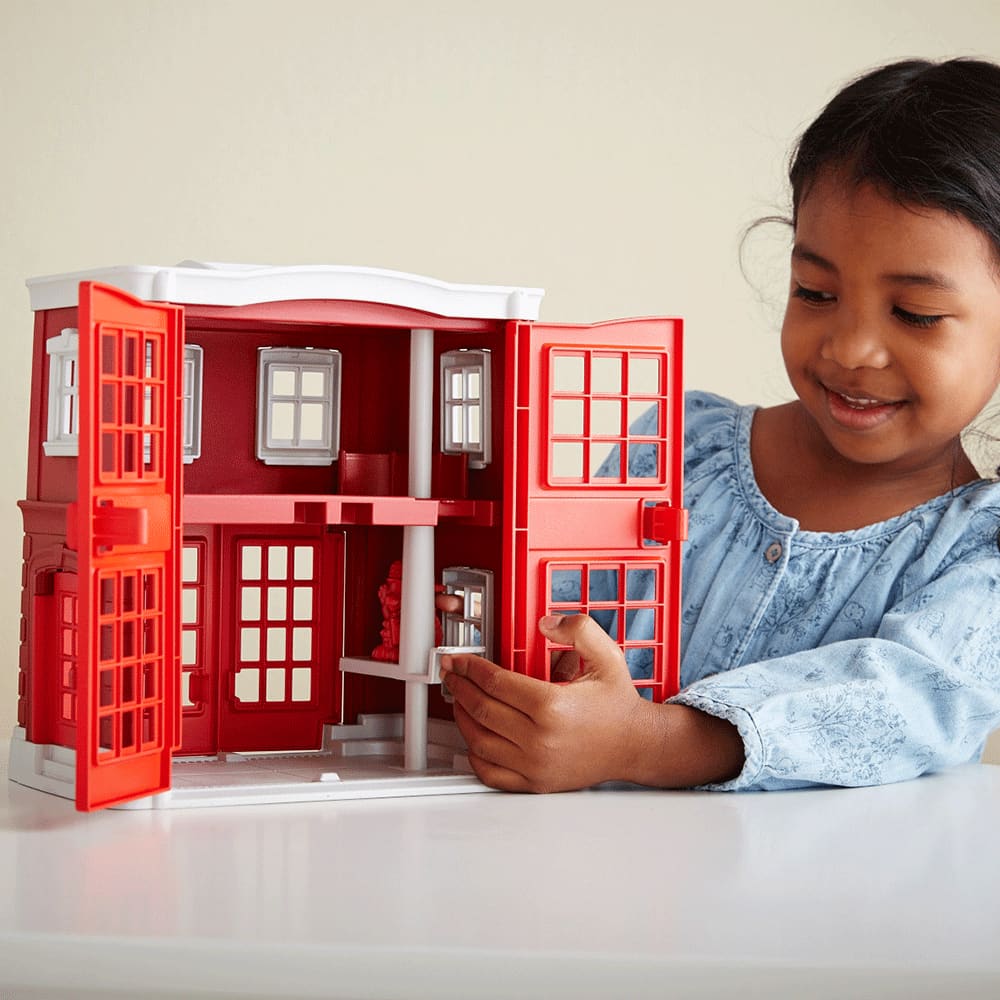 Fire Station Playset - Green Toys 816409011567