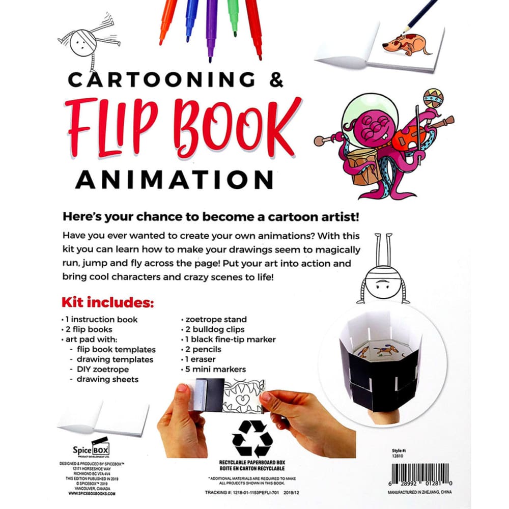Flip Book Animation - SpiceBox