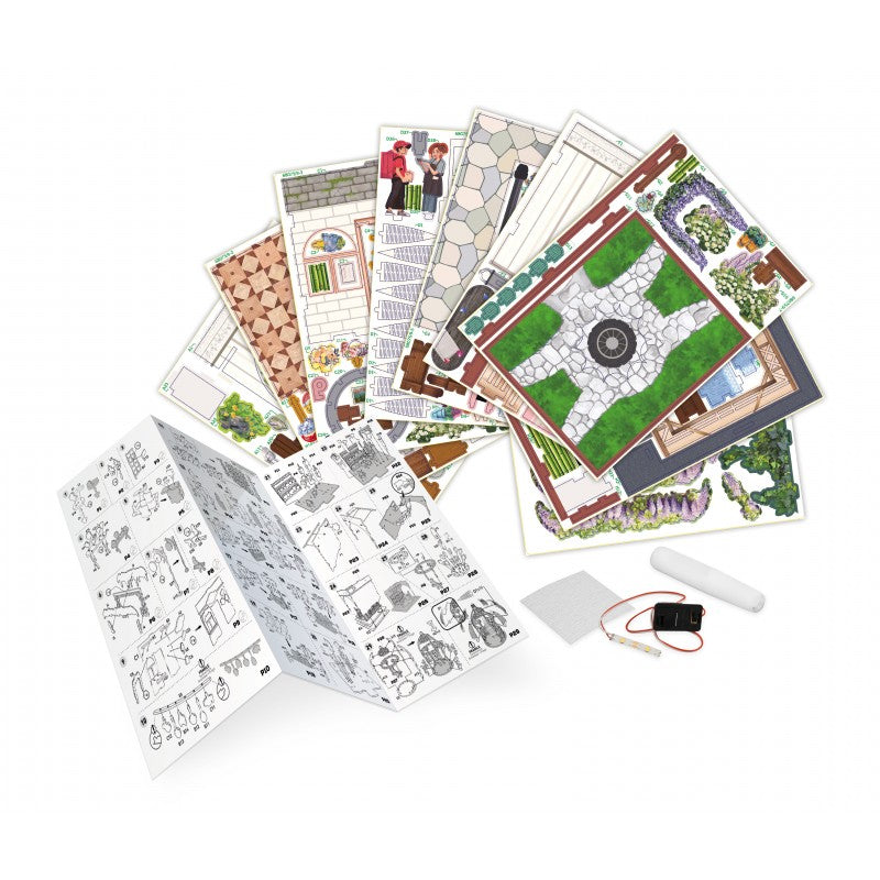 Florist diorama Wooden Build Kit