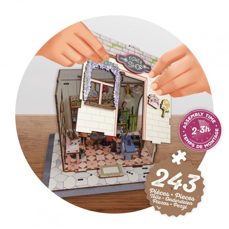 Florist diorama Wooden Build Kit