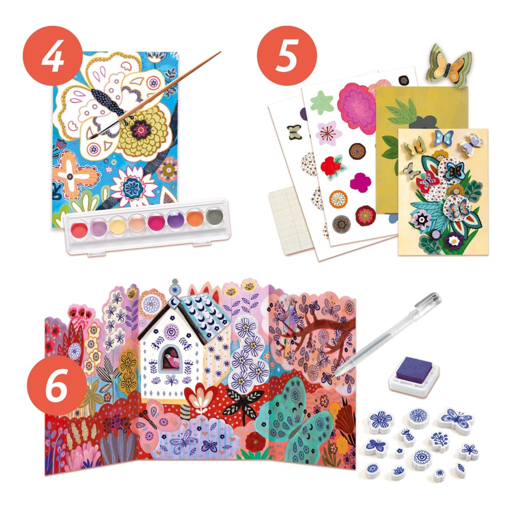 Flower Garden Activity Box - Djeco