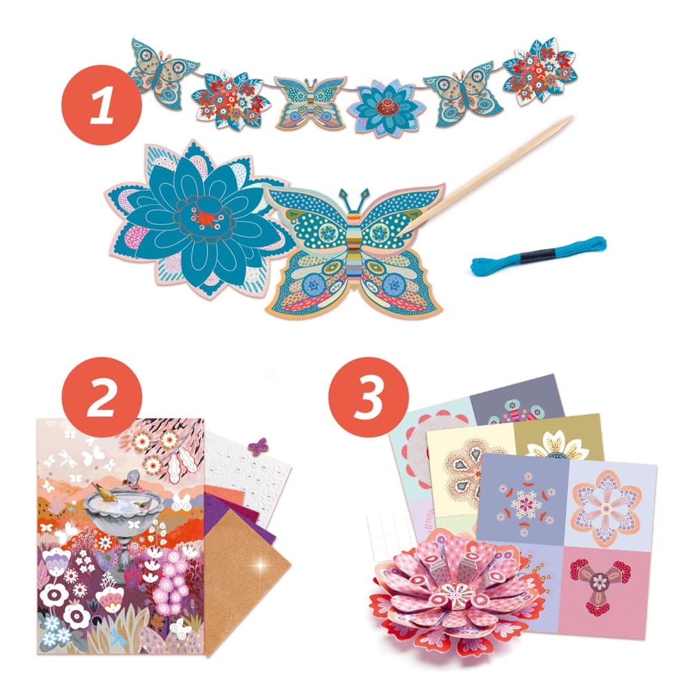 Flower Garden Activity Box - Djeco