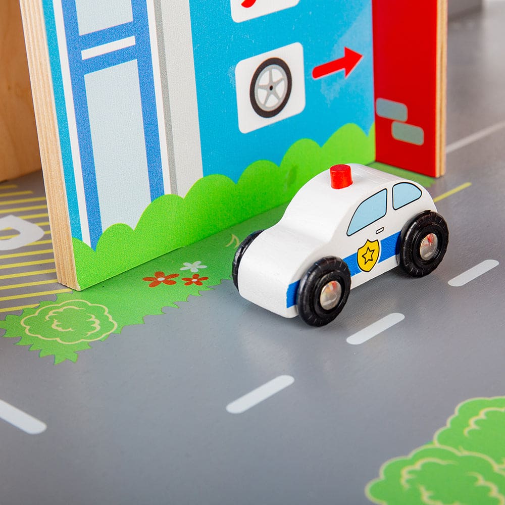 Garage Toy Bundle - Bigjigs Toys 691621678855