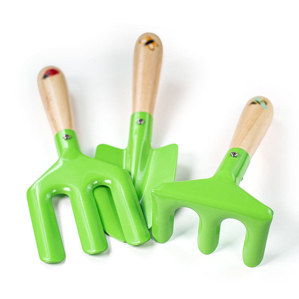 Gardening Caddy and Tools - Bigjigs Toys 691621820438