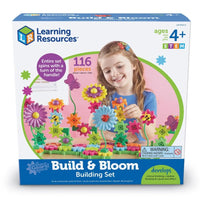 Gears Build & Bloom Flower Garden - Learning Resources 765023092141