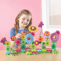 Gears Build & Bloom Flower Garden - Learning Resources 765023092141