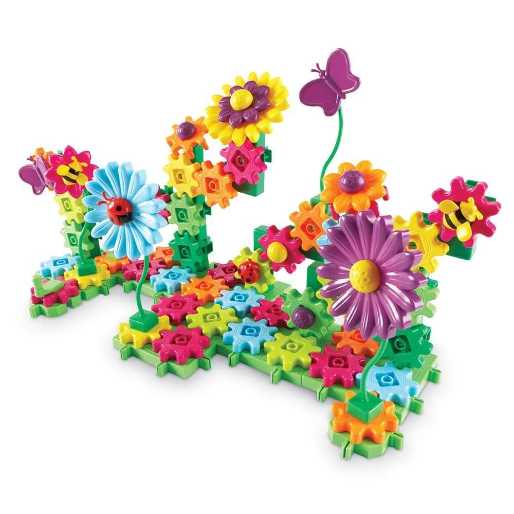 Gears Build & Bloom Flower Garden - Learning Resources 765023092141