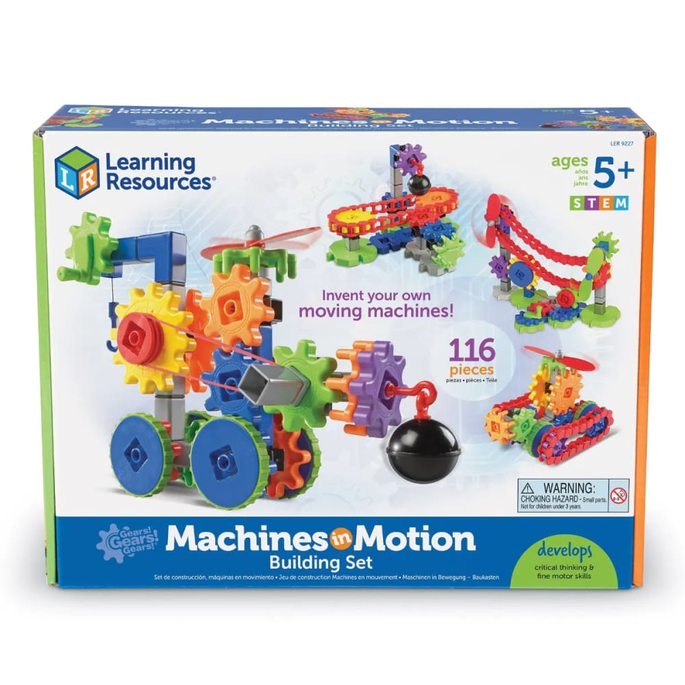 Gears Machines in Motion - Learning Resources 765023092271