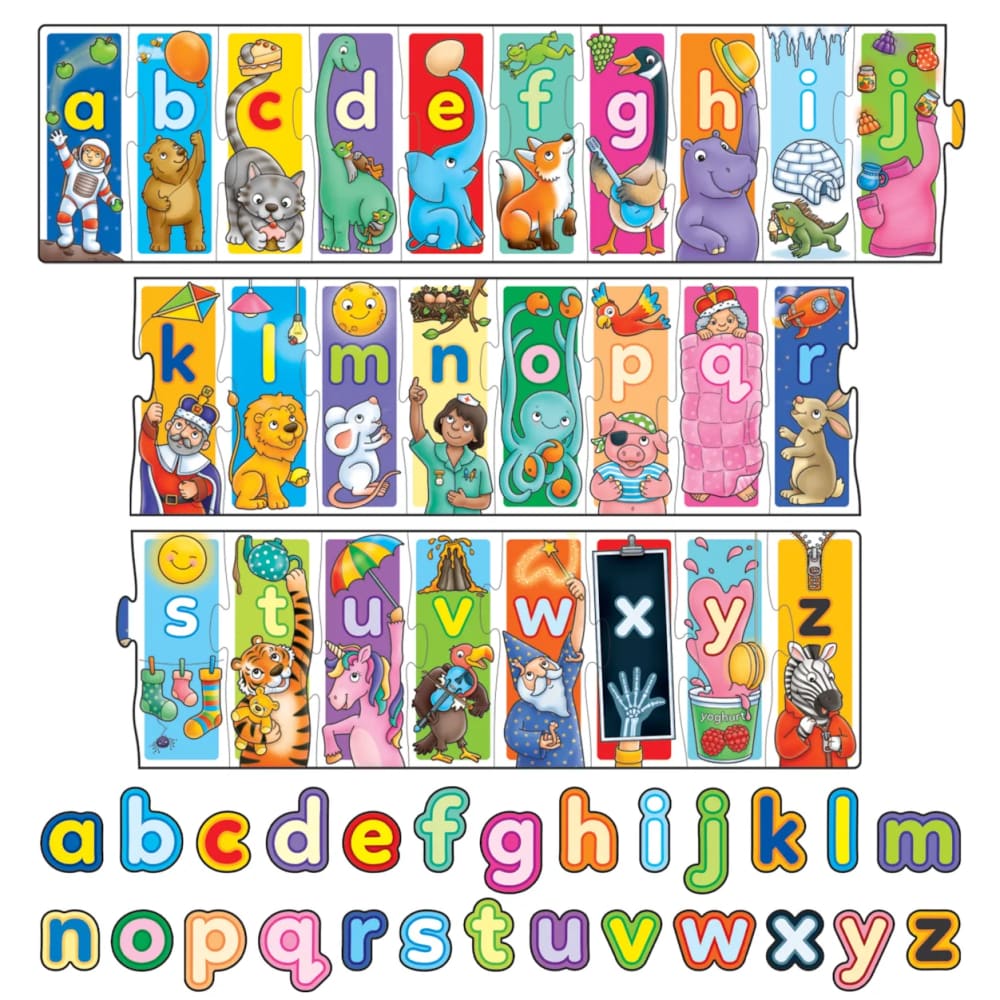 Giant Alphabet Jigsaw Puzzle - Orchard Toys 5011863103901