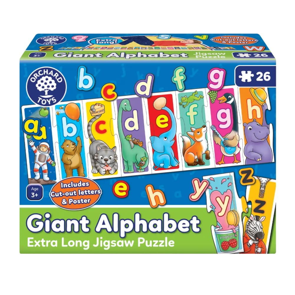 Giant Alphabet Jigsaw Puzzle - Orchard Toys 5011863103901