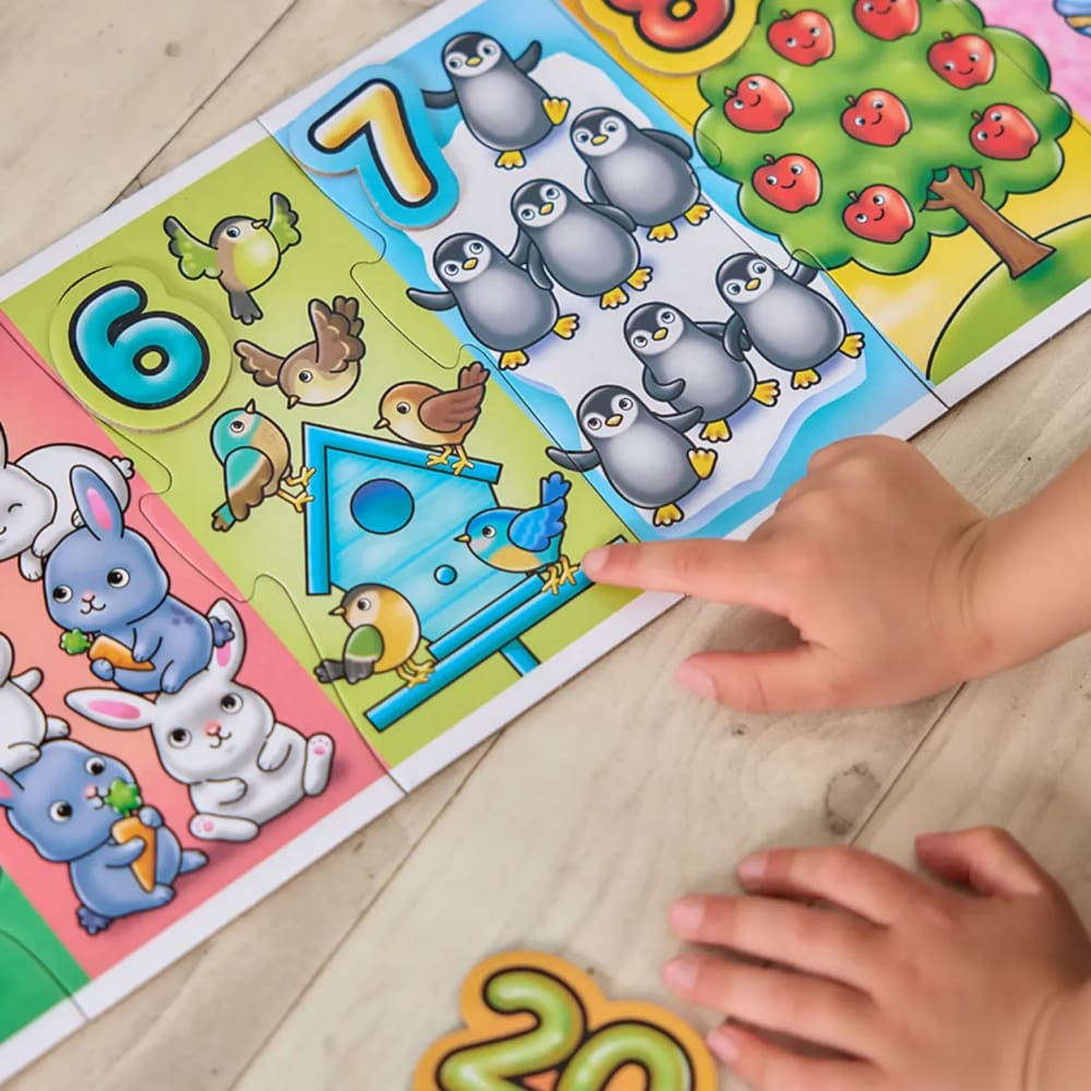 Giant Number Jigsaw Puzzle · BrightMinds UK