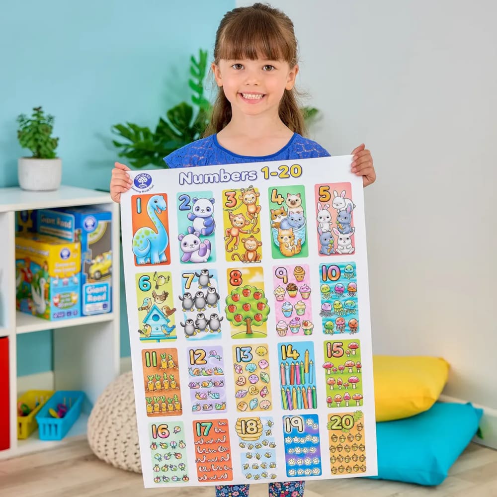 Giant Number Jigsaw Puzzle - Orchard Toys 5011863301734