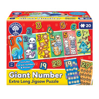 Giant Number Jigsaw Puzzle - Orchard Toys 5011863301734