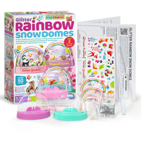 Glitter Rainbow Snow Domes - 4M Great Gizmos