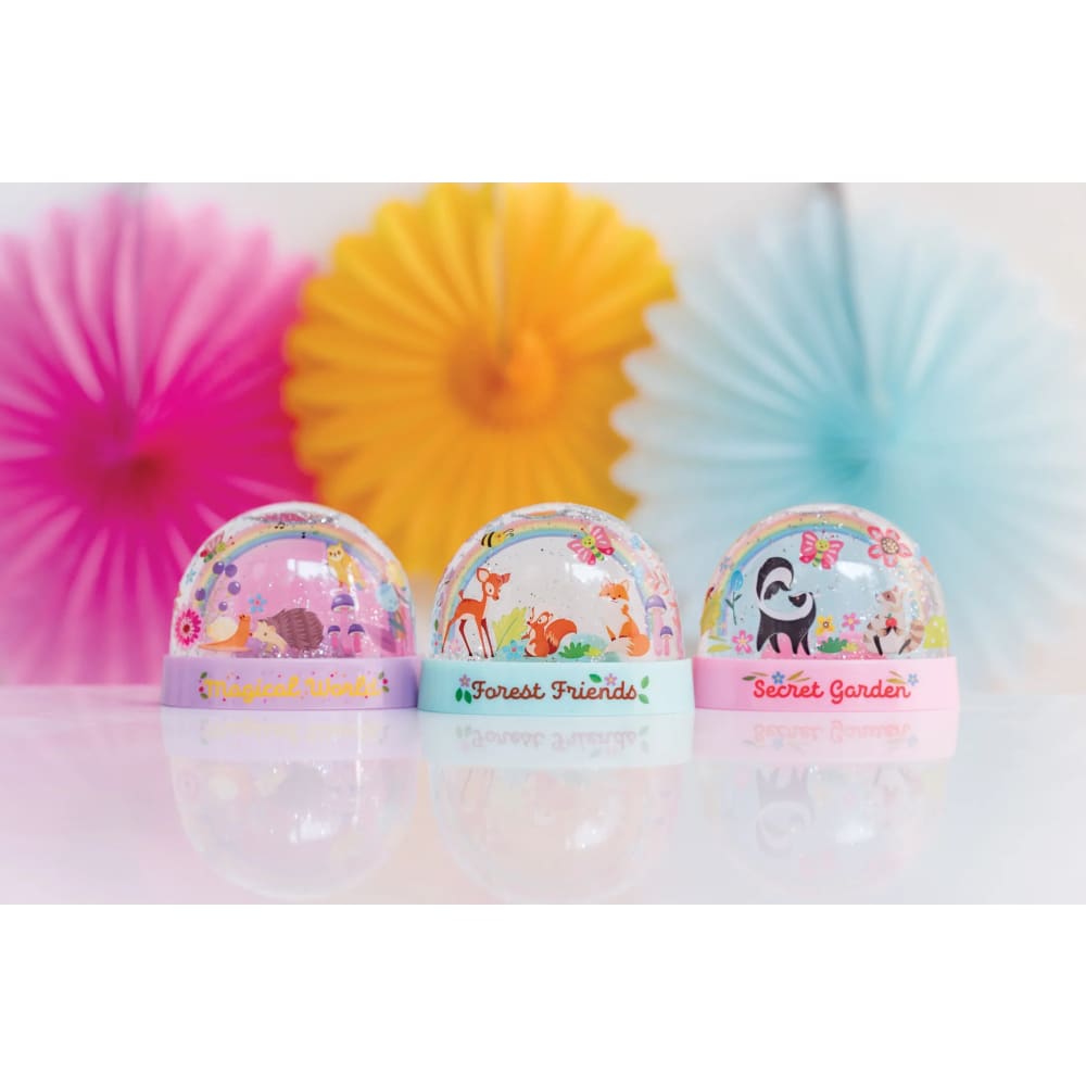 Glitter Rainbow Snow Domes - 4M Great Gizmos