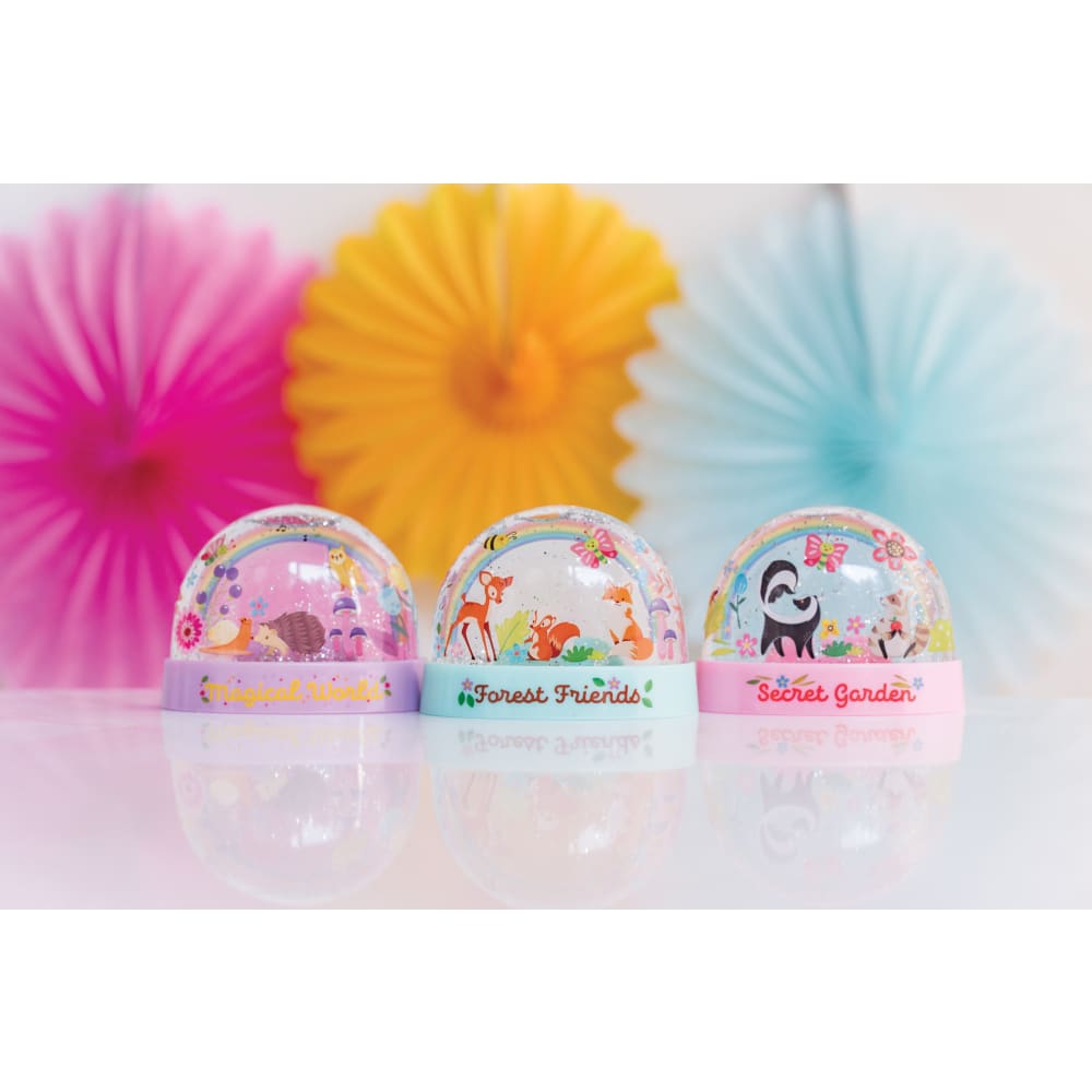 Glitter Rainbow Snow Domes - 4M Great Gizmos
