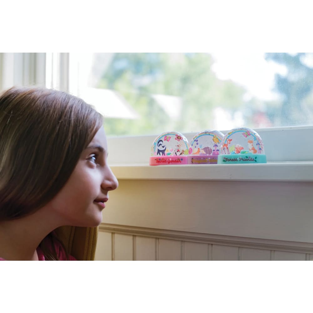 Glitter Rainbow Snow Domes - 4M Great Gizmos