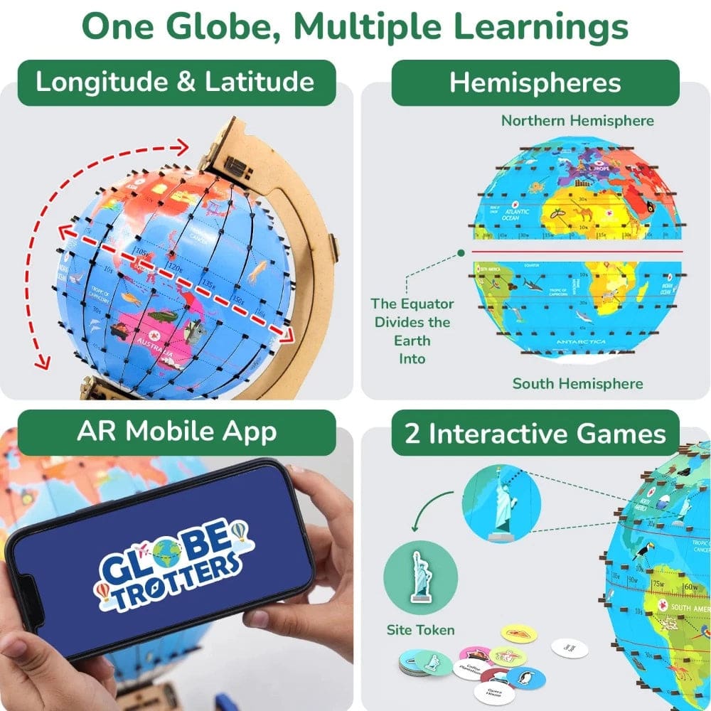 GlobeTrotters Globe Construction - Smart Games