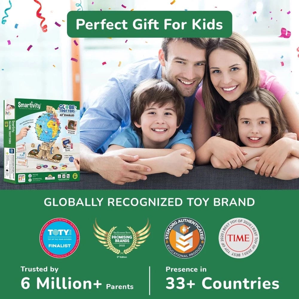 GlobeTrotters Globe Construction - Smart Games