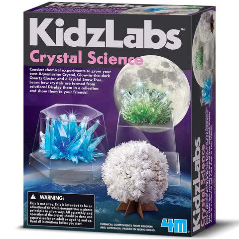 Image of Great Gizmos 4M Kidz Labs Crystal Science - 4893156039170