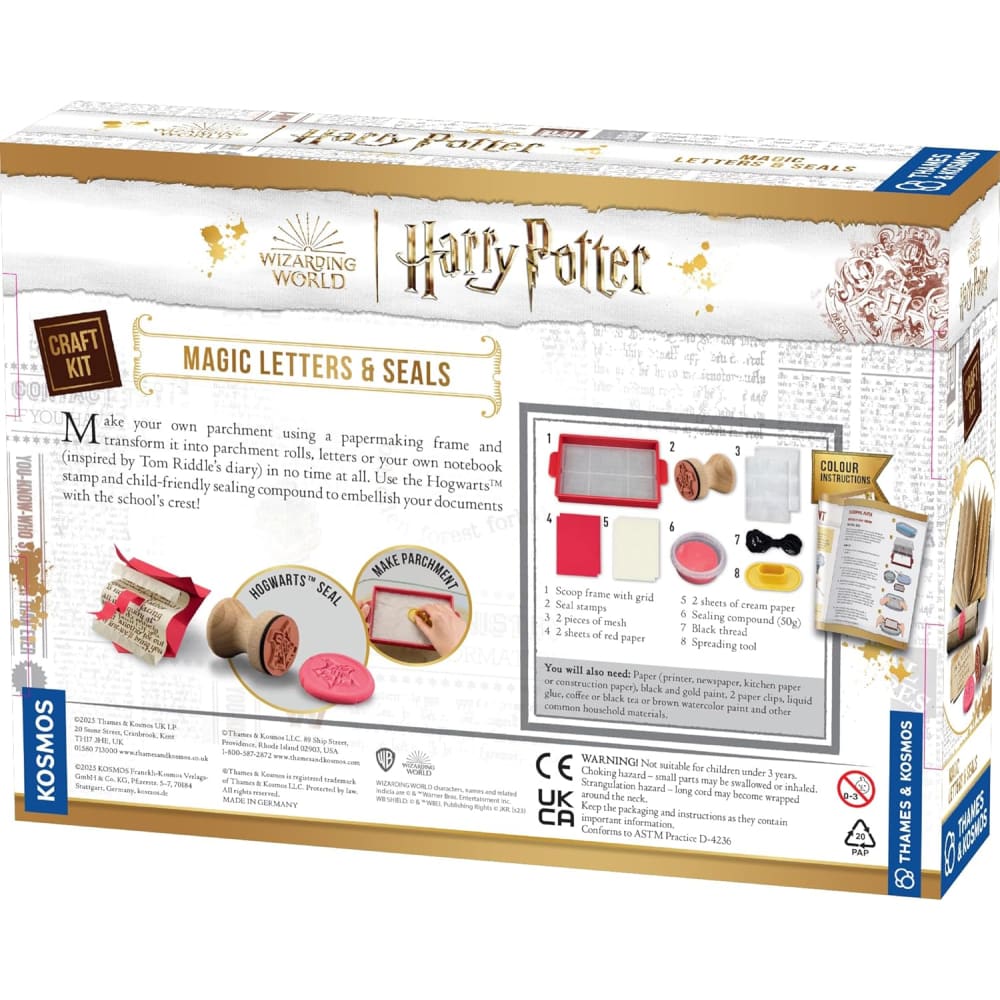Harry Potter Magic Letters Thames And Kosmos