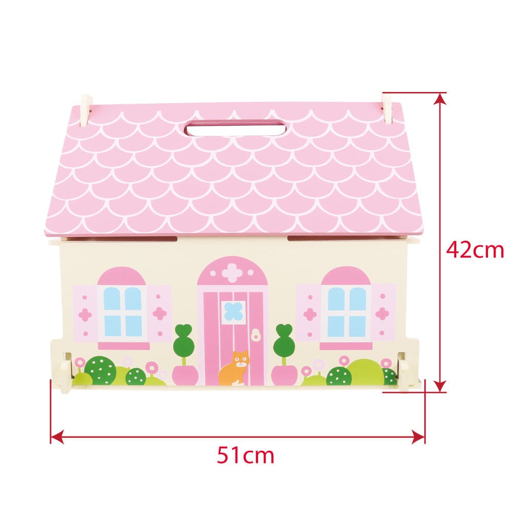 Heritage Playset Blossom Cottage - Bigjigs Toys 691621261231