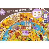 History 350 Pcs Puzzle with Booklet - Djeco