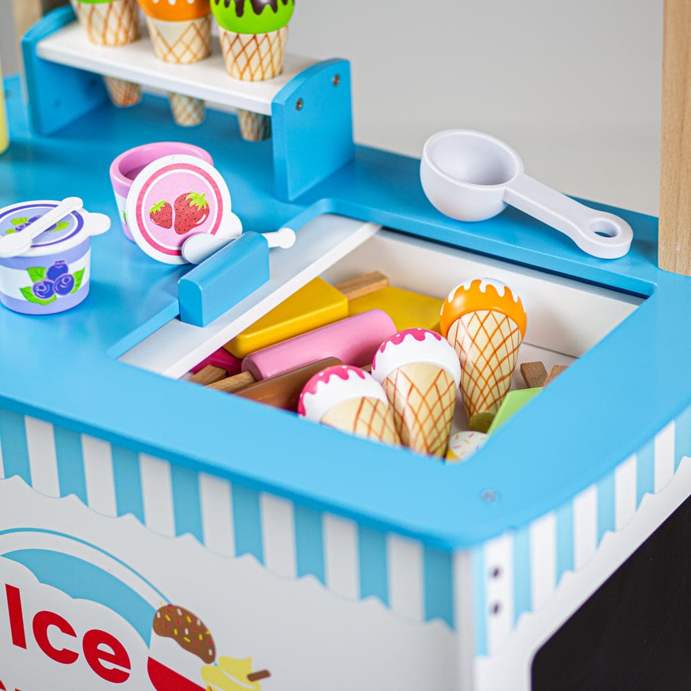 Ice Cream Cart - Bigjigs Toys 691621724095