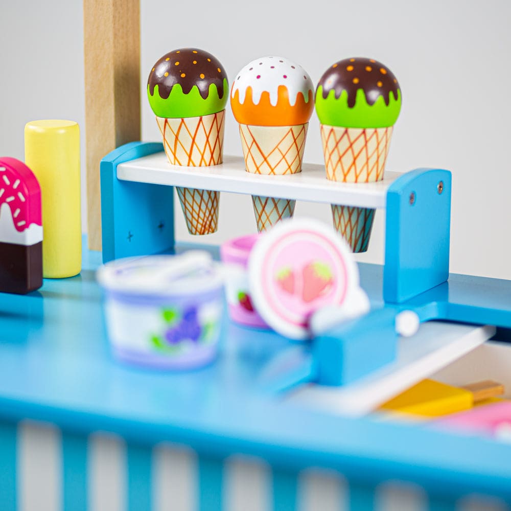 Ice Cream Cart - Bigjigs Toys 691621724095