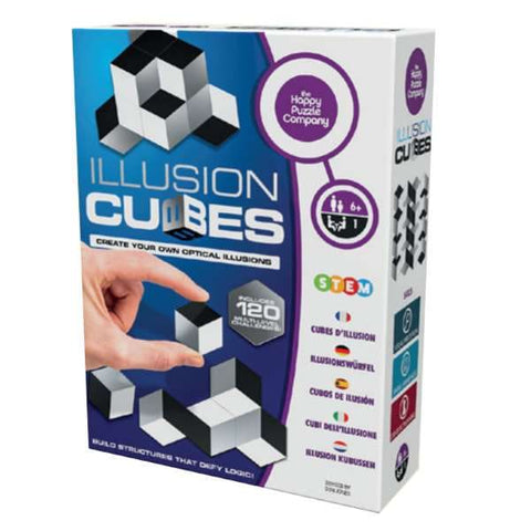 Image of Illusion Cubes 120 Challenges - The Happy Puzzle Company